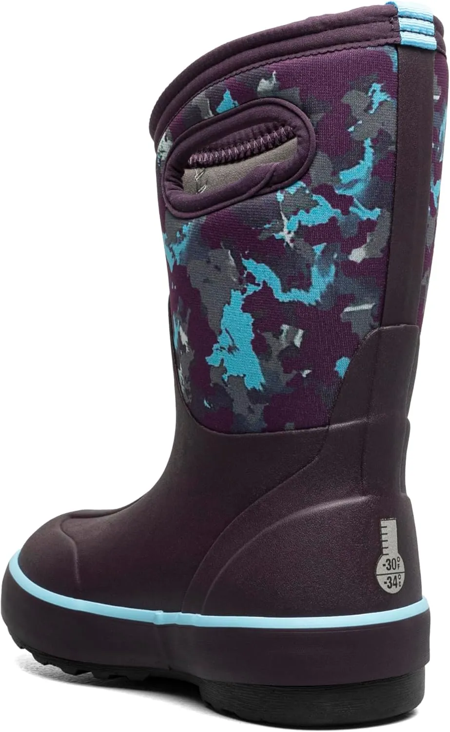 BOGS Unisex-Child Classic Ii-Camo Texture (Toddler/Little Big Kid) Rain Boot