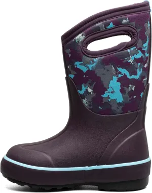 BOGS Unisex-Child Classic Ii-Camo Texture (Toddler/Little Big Kid) Rain Boot