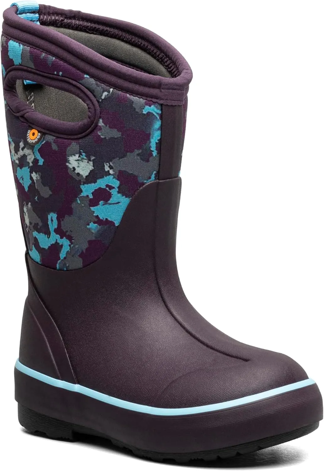 BOGS Unisex-Child Classic Ii-Camo Texture (Toddler/Little Big Kid) Rain Boot