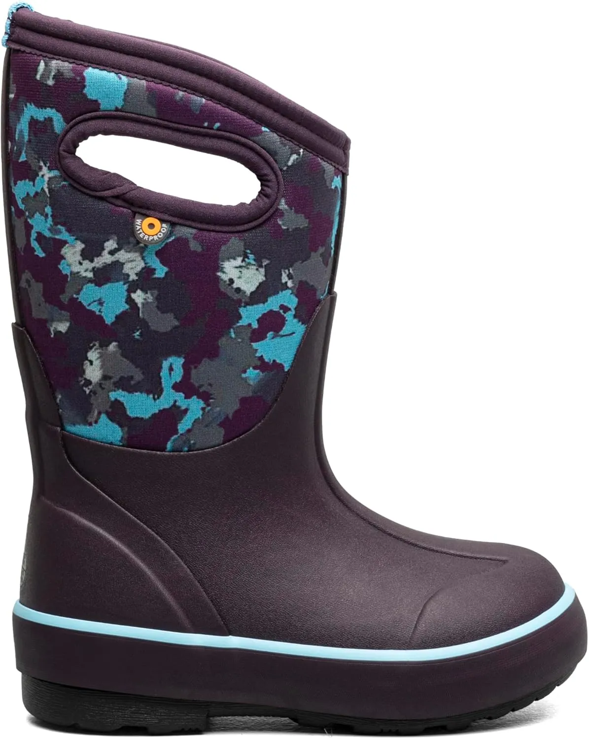 BOGS Unisex-Child Classic Ii-Camo Texture (Toddler/Little Big Kid) Rain Boot