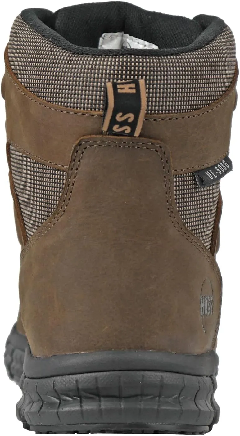 Boot Men's Brown Tikaboo Ultra Light Met Guard Composite Safety Toe SD