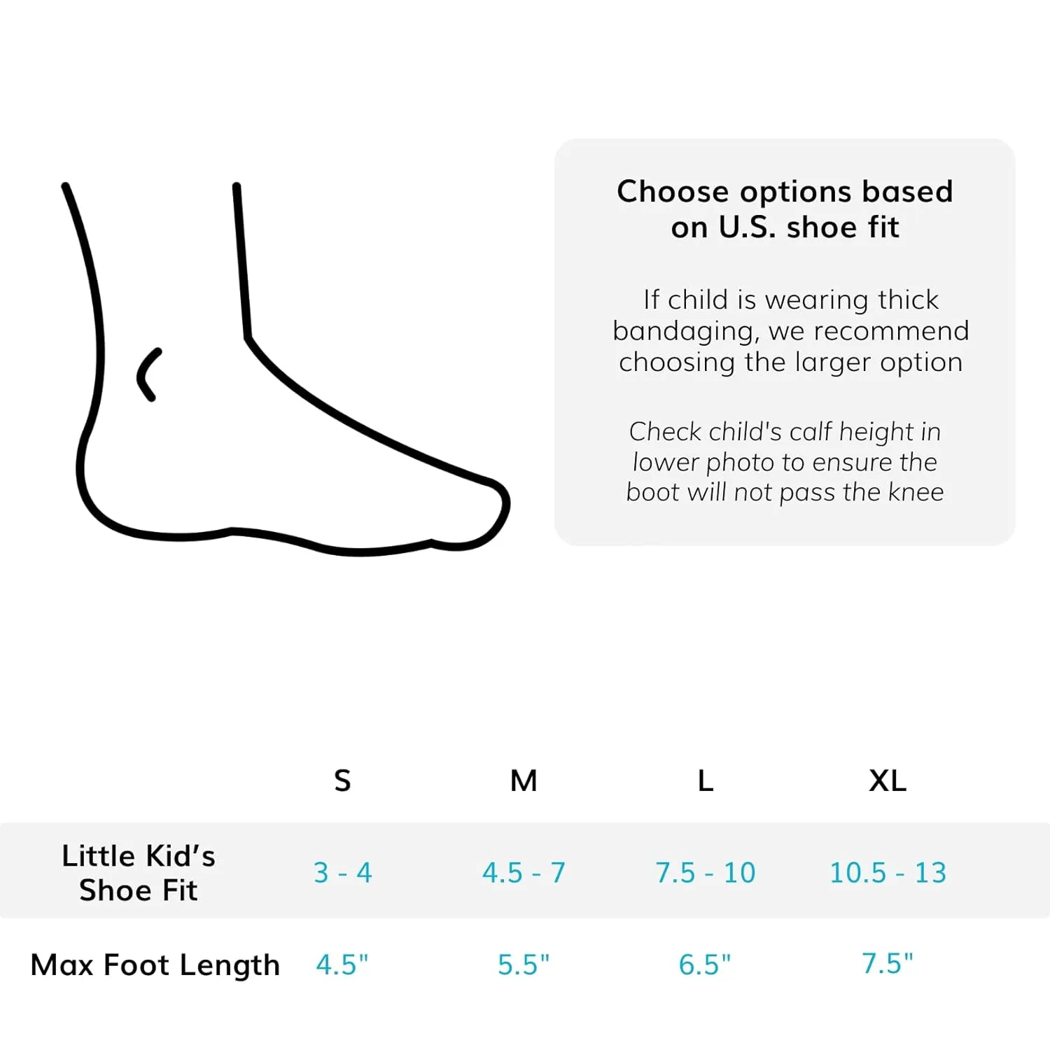 BraceAbility Pediatric Walking Boot - Children's Medical Walker Orthopedic CAM Support Shoe for Youth Ankle Break Injury, Kid's Stress Metatarsal Bone Fracture, Broken Foot or Toe Recovery Cast (M)