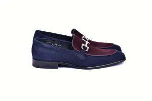 C11109-6376S - Navy/Burgundy