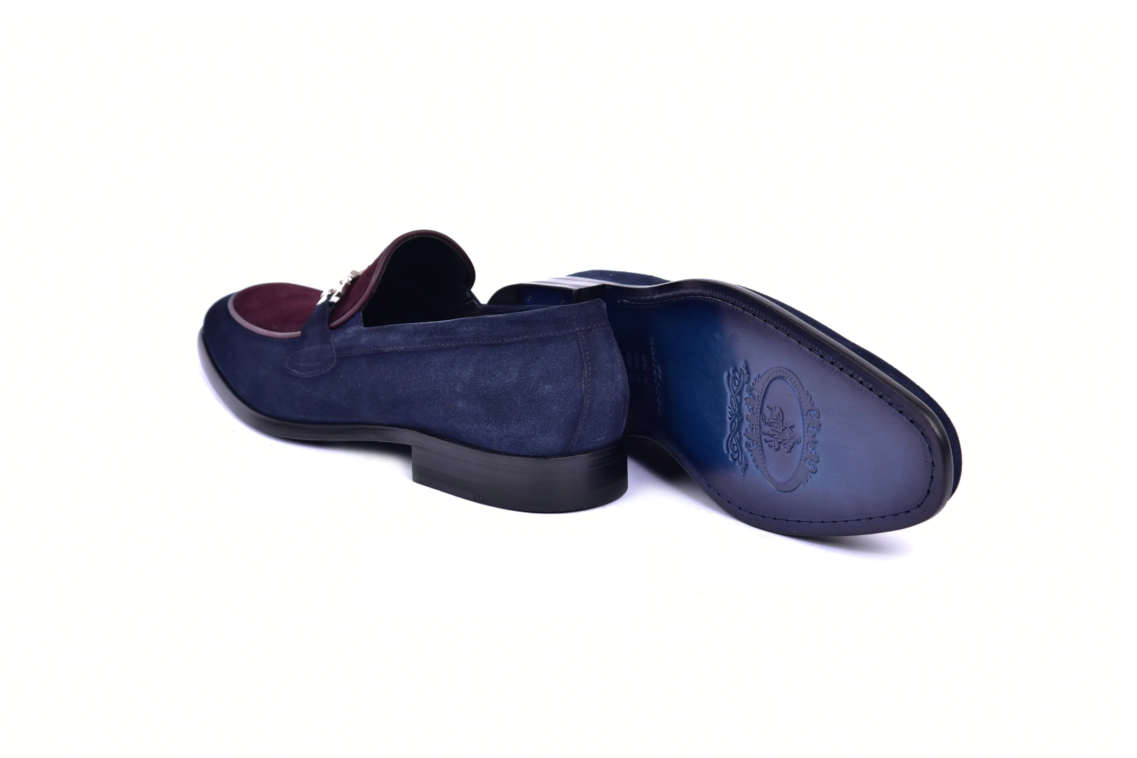 C11109-6376S - Navy/Burgundy