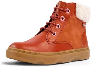 Camper Kids Girls Modern Ankle Boot, Medium Red, 12 Little Kid