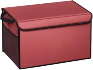 Car Boot Organiser for Mercury Grand Marquis/Marquis/Monarch/Montclair/Montego, Durable Car Boot Tidy Collapsible Easy to Use,B Red