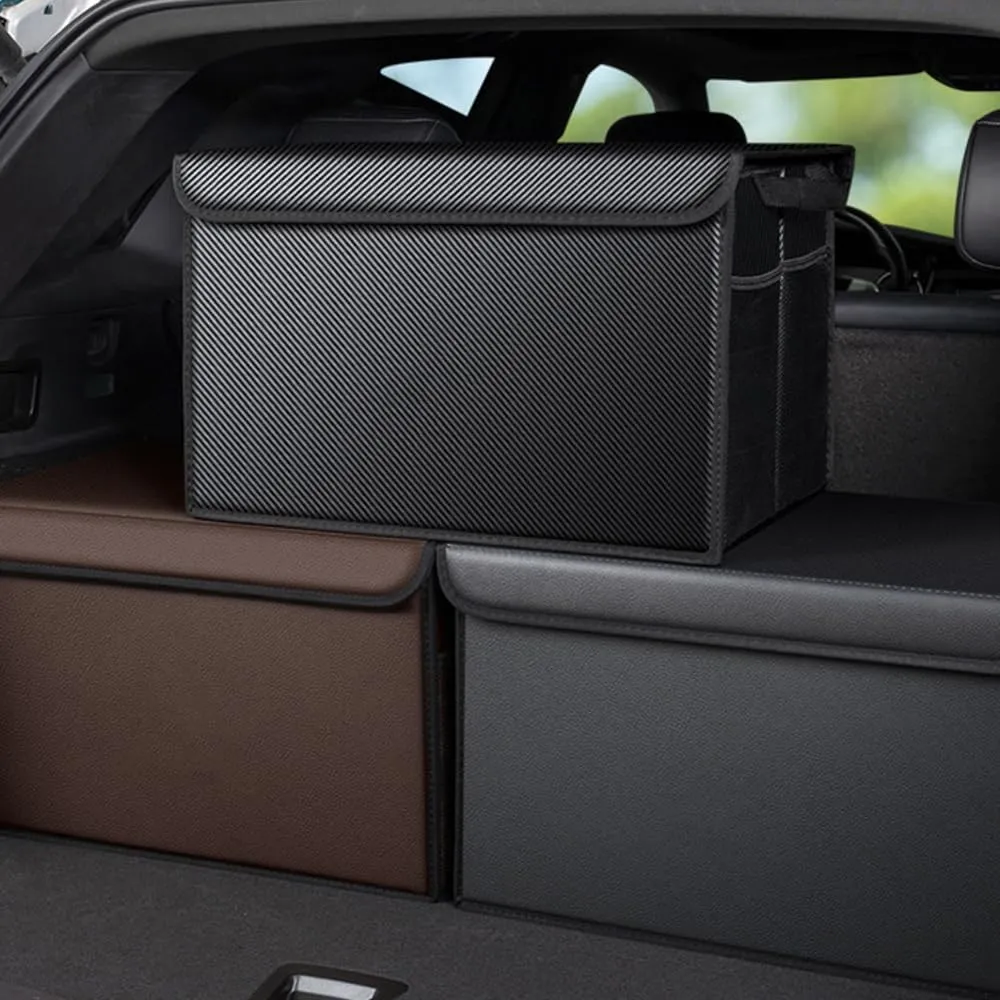 Car Boot Organiser for Mercury Grand Marquis/Marquis/Monarch/Montclair/Montego, Durable Car Boot Tidy Collapsible Easy to Use,B Red