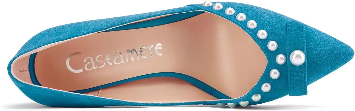 Castamere High Stiletto Heel Pointed Toe Pumps Slip-on Sexy Classic 3.3 Inches Heels