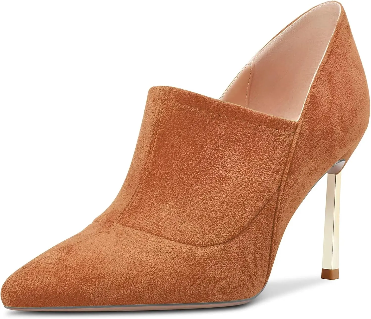 Castamere Women Stiletto High Heel Pointed Toe Slip-on Pumps Wedding Office 3.3 Inches Heels