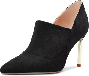 Castamere Women Stiletto High Heel Pointed Toe Slip-on Pumps Wedding Office 3.3 Inches Heels