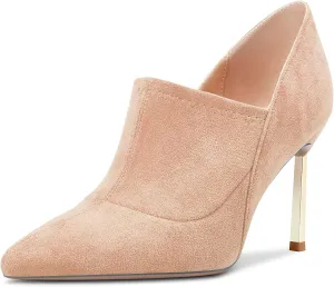 Castamere Women Stiletto High Heel Pointed Toe Slip-on Pumps Wedding Office 3.3 Inches Heels