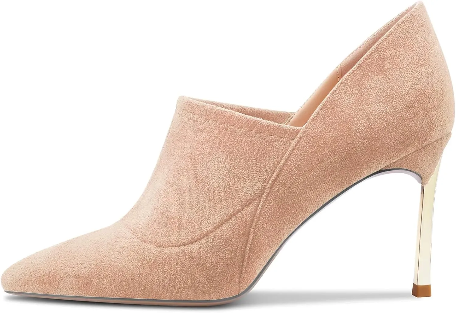 Castamere Women Stiletto High Heel Pointed Toe Slip-on Pumps Wedding Office 3.3 Inches Heels