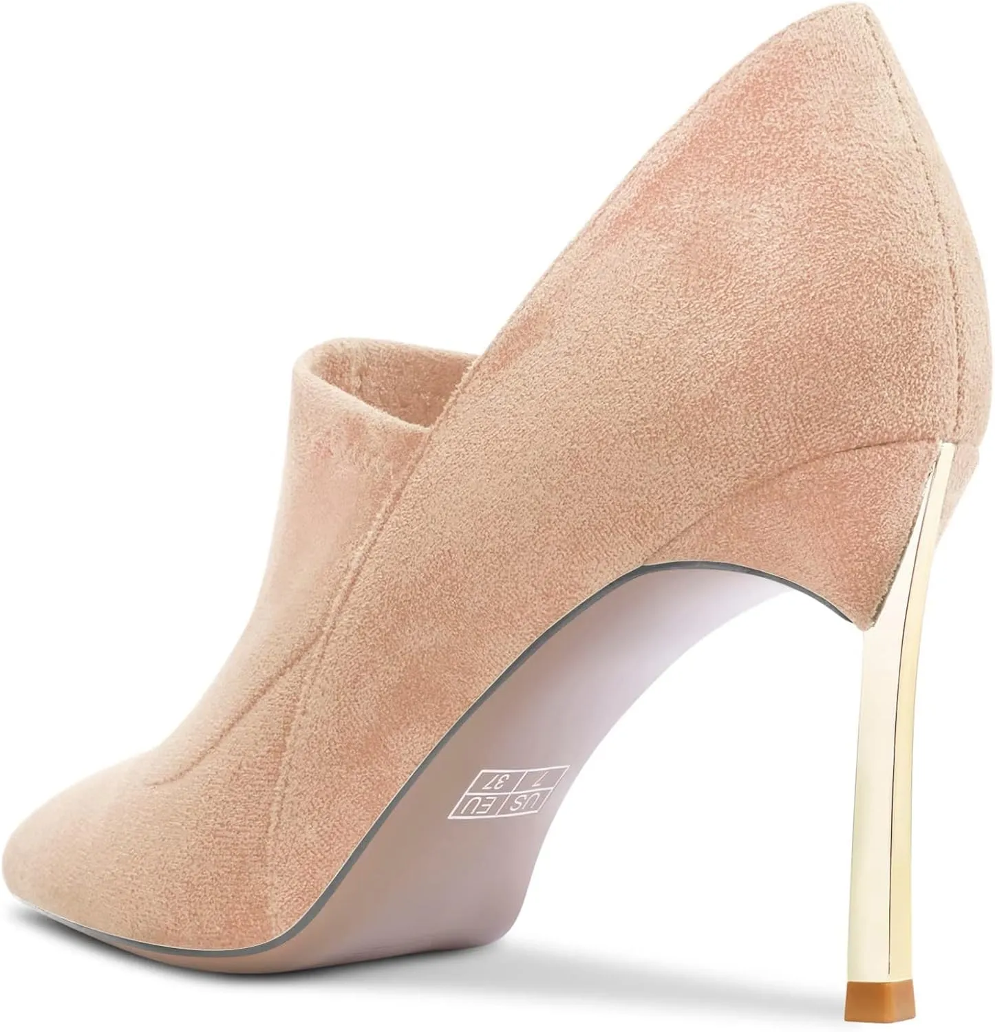 Castamere Women Stiletto High Heel Pointed Toe Slip-on Pumps Wedding Office 3.3 Inches Heels