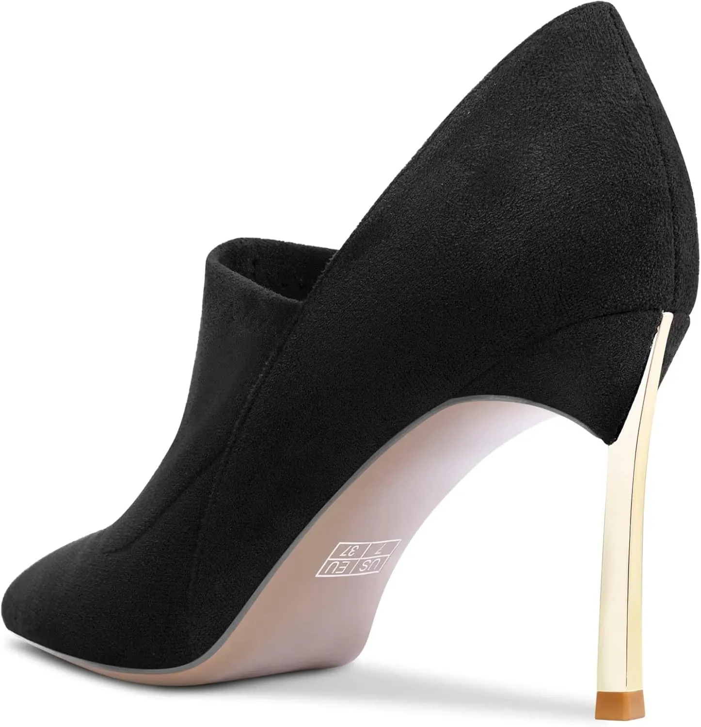Castamere Women Stiletto High Heel Pointed Toe Slip-on Pumps Wedding Office 3.3 Inches Heels