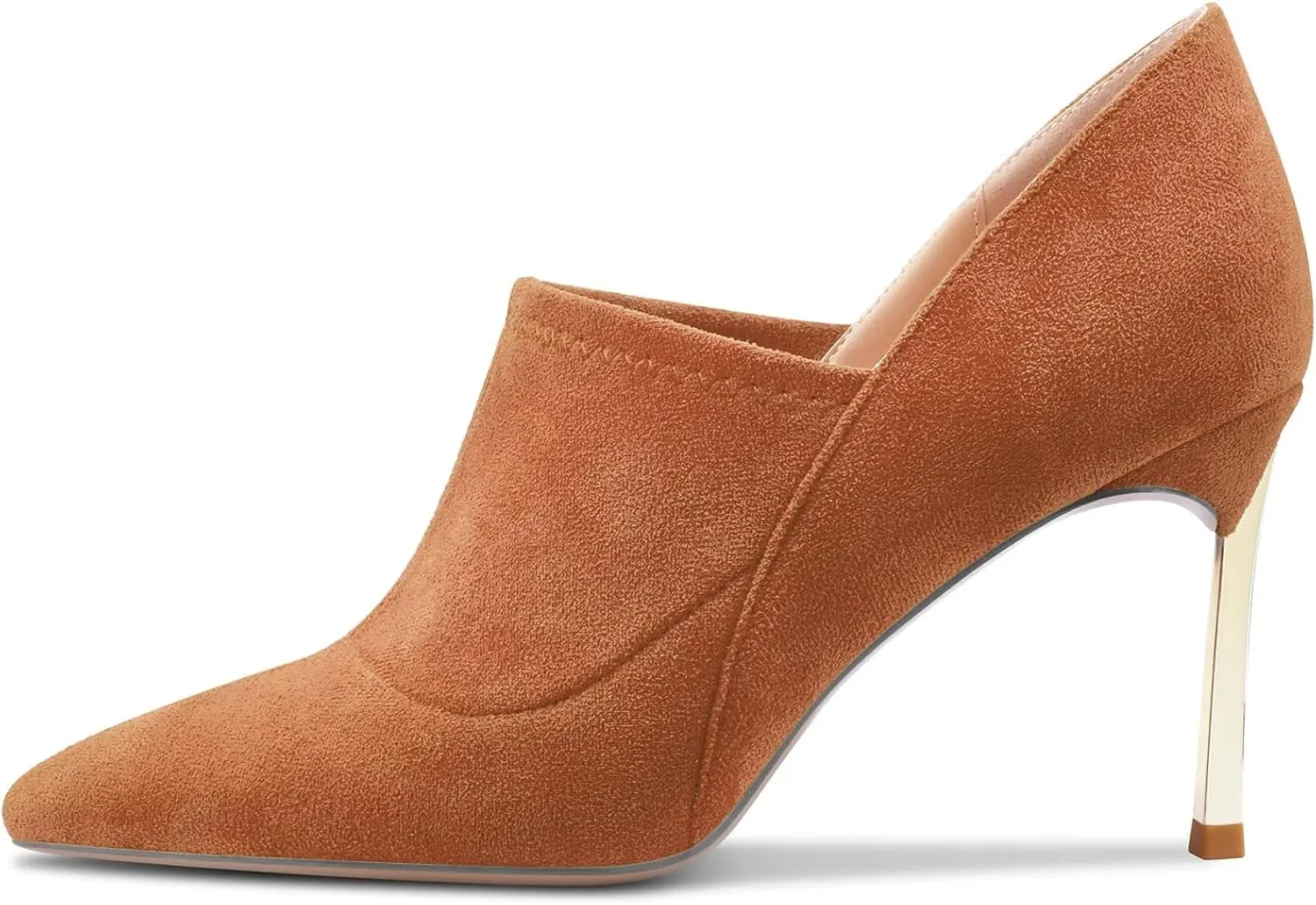Castamere Women Stiletto High Heel Pointed Toe Slip-on Pumps Wedding Office 3.3 Inches Heels