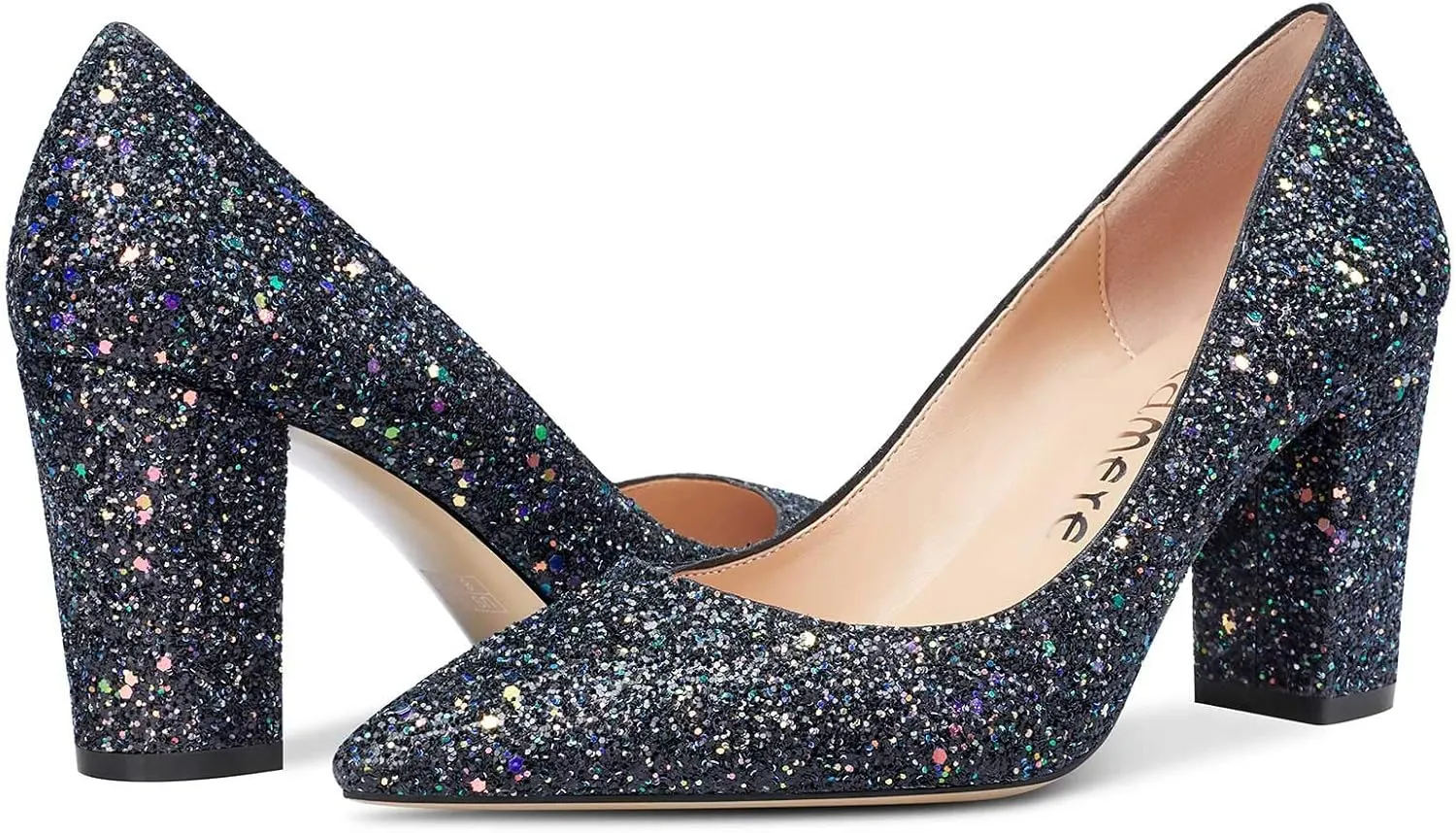 Castamere Womens High Heel Pointed Toe Slip-on Pumps 8CM