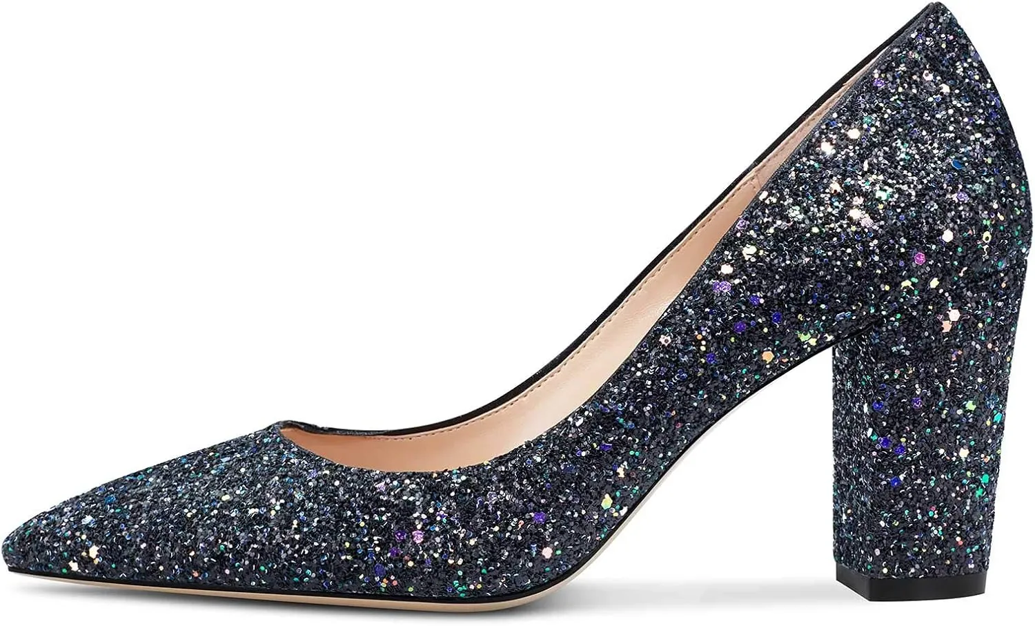 Castamere Womens High Heel Pointed Toe Slip-on Pumps 8CM