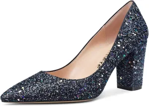 Castamere Womens High Heel Pointed Toe Slip-on Pumps 8CM