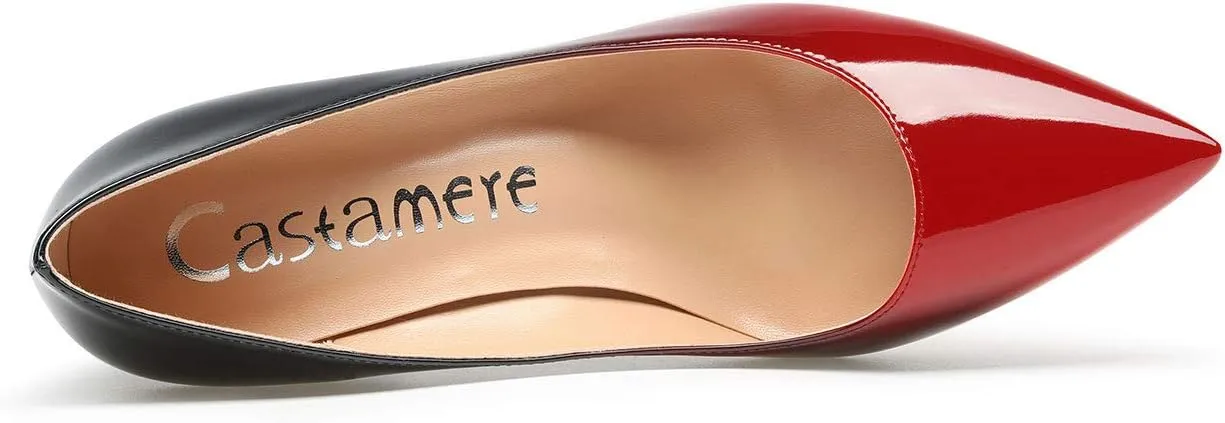 Castamere Womens High Heel Pointed Toe Slip-on Pumps 8CM
