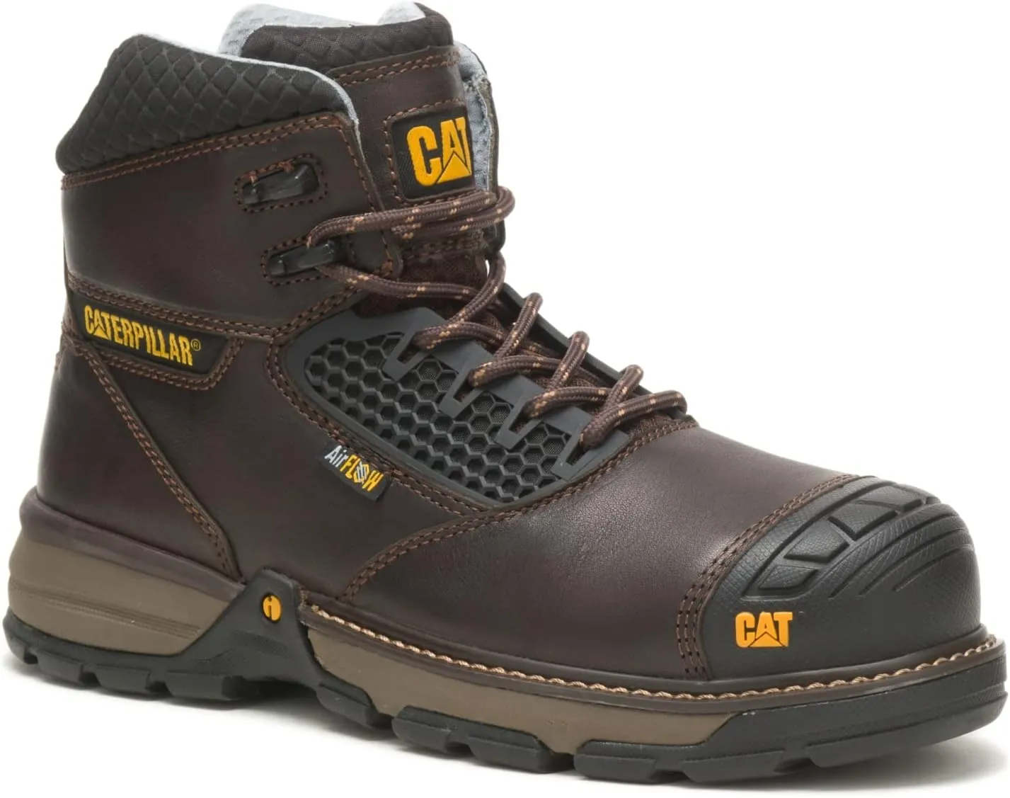 CAT Footwear Men's Excavator Superlite Cool Composite Toe Construction Boot