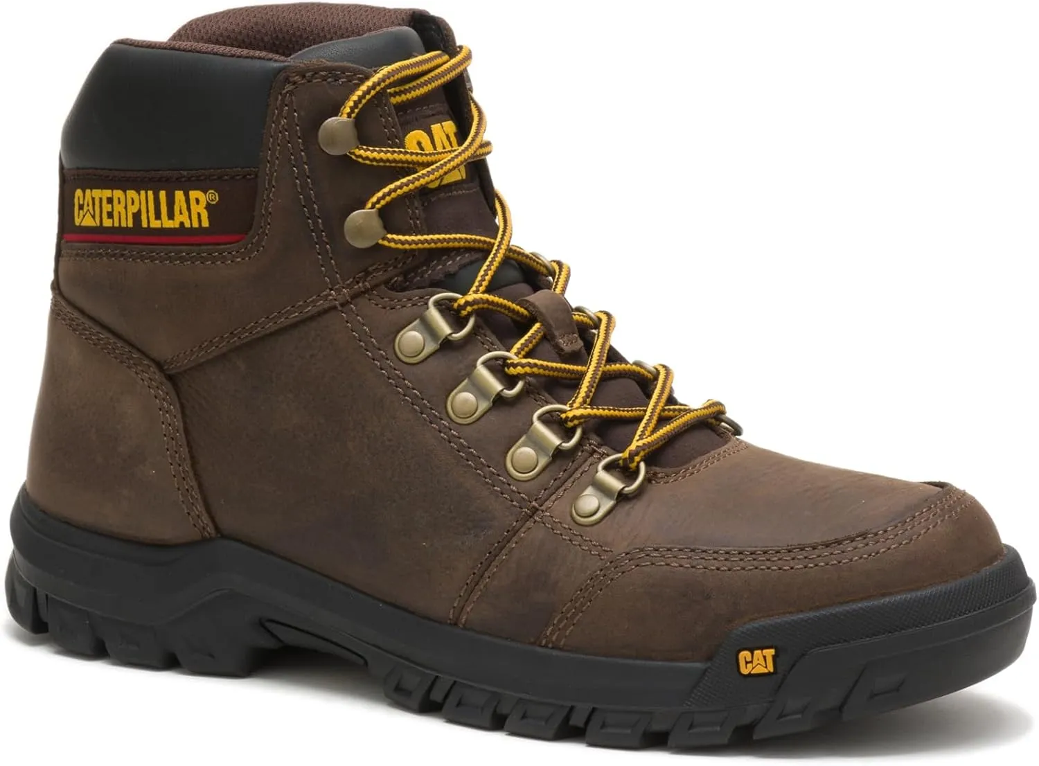 Cat Footwear Men's Outline Soft Toe Work Boot