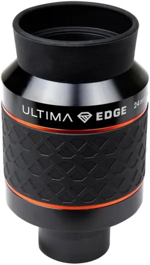 Celestron 93453 Ultima Edge 24mm Parfocal Ultra Flat Field Eyepiece Designed for 1.25" Focusers - Incredibly Crisp Views, Fully Multi-Coated Lens, Moulded Rubber Grip, Black