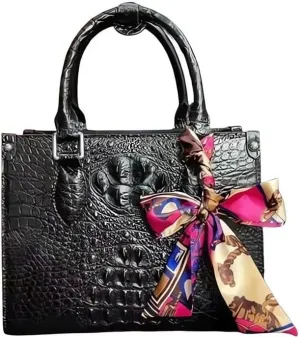 Chic Lady White Purse Authentic Real Alligator Skin Women Small Totes Handbag Genuine Crocodile Leather Female Shoulder Bag