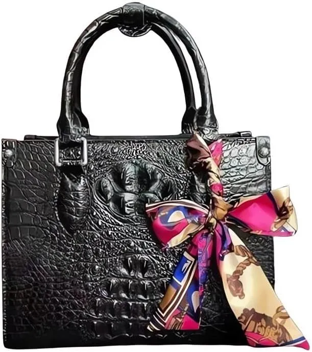 Chic Lady White Purse Authentic Real Alligator Skin Women Small Totes Handbag Genuine Crocodile Leather Female Shoulder Bag