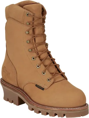 Chippewa Men's 9" Super DNA Lace-Up Waterproof Work Boot Steel Toe - 59417