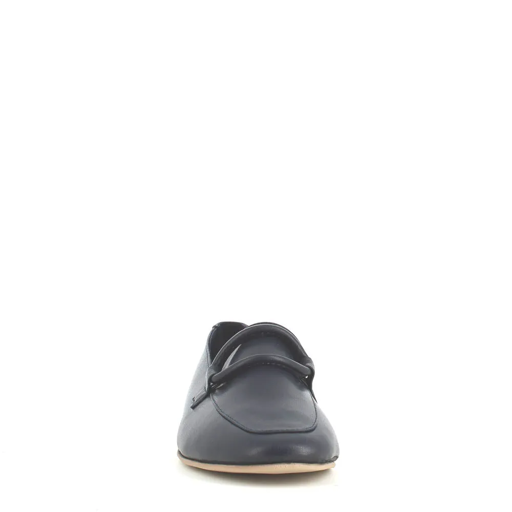 Cinders Edit Soft Leather Loafer Navy