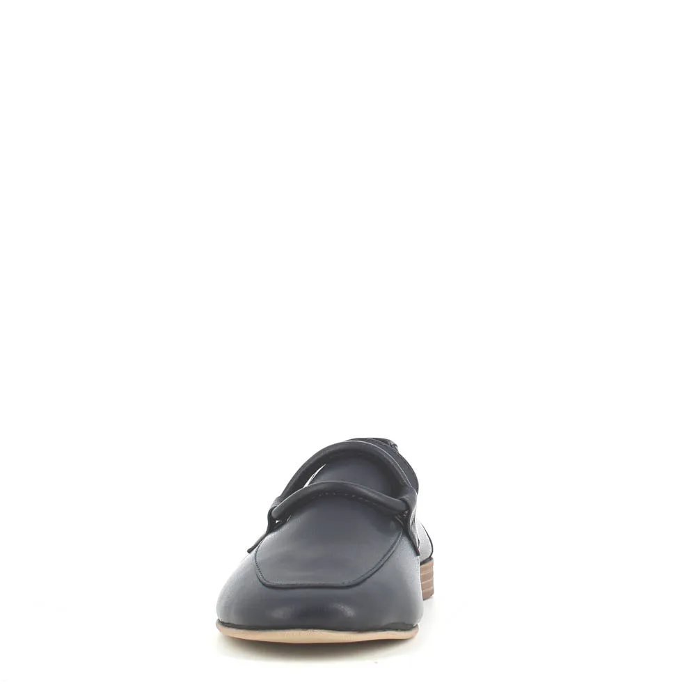 Cinders Edit Soft Leather Loafer Navy