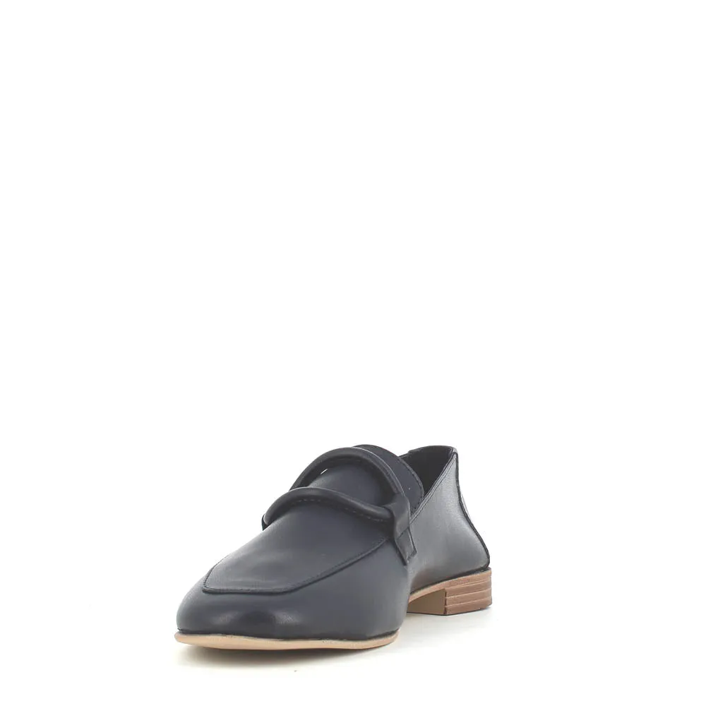 Cinders Edit Soft Leather Loafer Navy