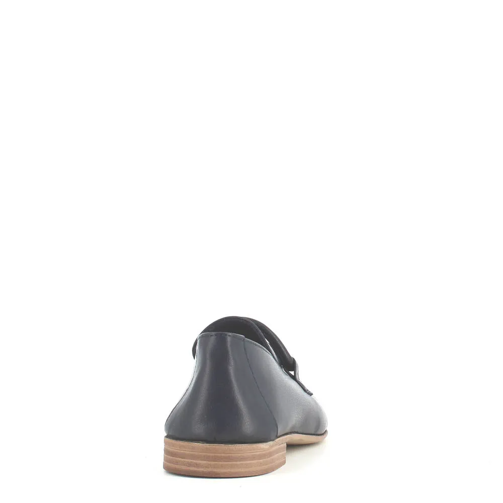 Cinders Edit Soft Leather Loafer Navy