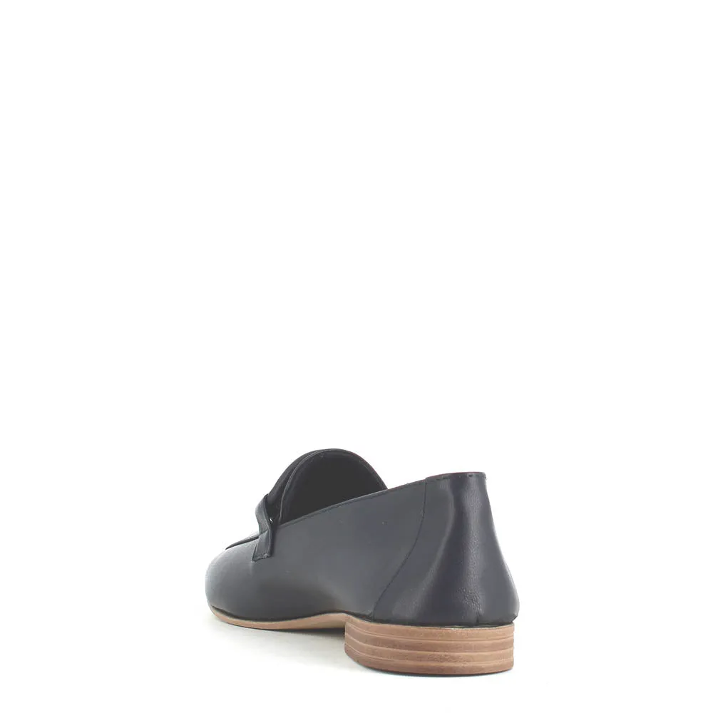 Cinders Edit Soft Leather Loafer Navy
