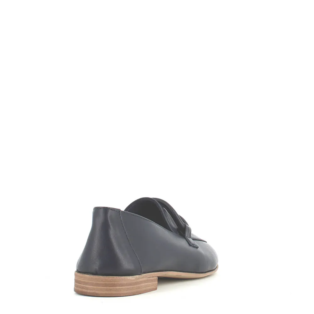 Cinders Edit Soft Leather Loafer Navy