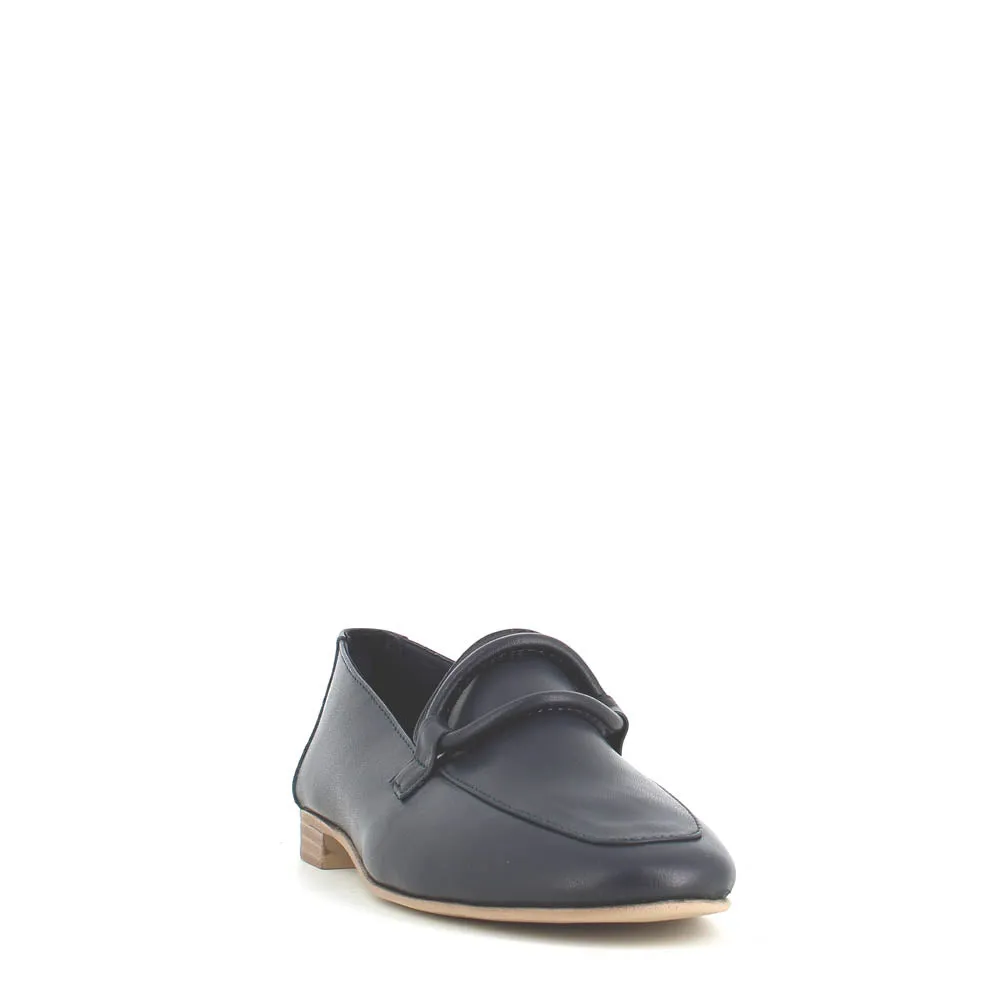 Cinders Edit Soft Leather Loafer Navy