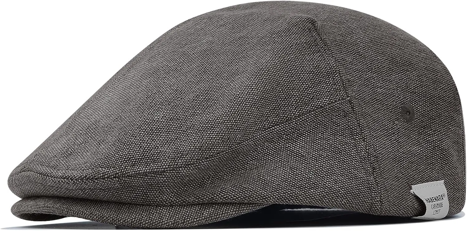 Clakllie Beret Ivy Flat Breathable Boina Caps Cotton Flat Ivy Gatsbay Hat Cotton Twill Newsboy Cap Driving Caps Forward Cap