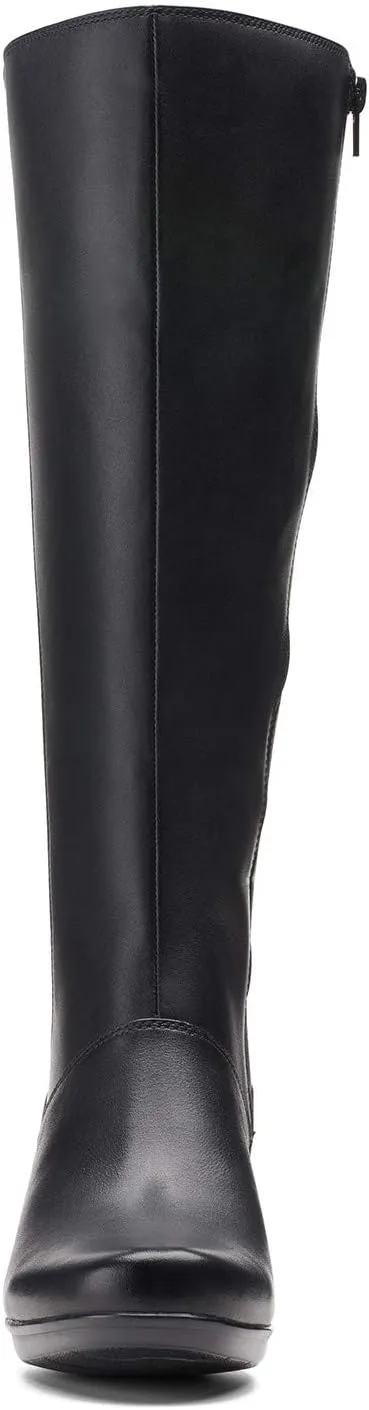 Clarks Women's Emslie Emma Wide Calf Fashion Boot