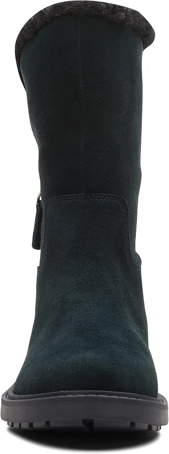 Clarks Women's Opal Zip Mid Calf Boot
