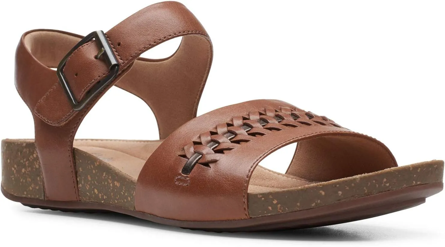 Clarks Women's Un Perri Way Flat Sandal