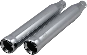 COBRA Neighbor Hater Mufflers for '07-'17 Softail - Chrome 6043