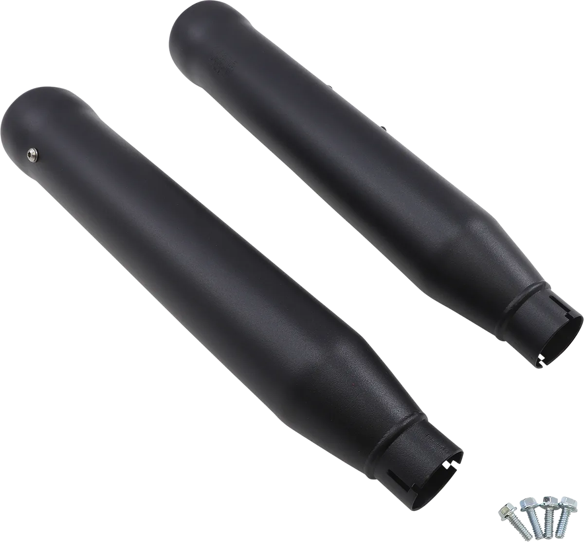COBRA Neighbor Hater Mufflers for Softail - Black 6047B