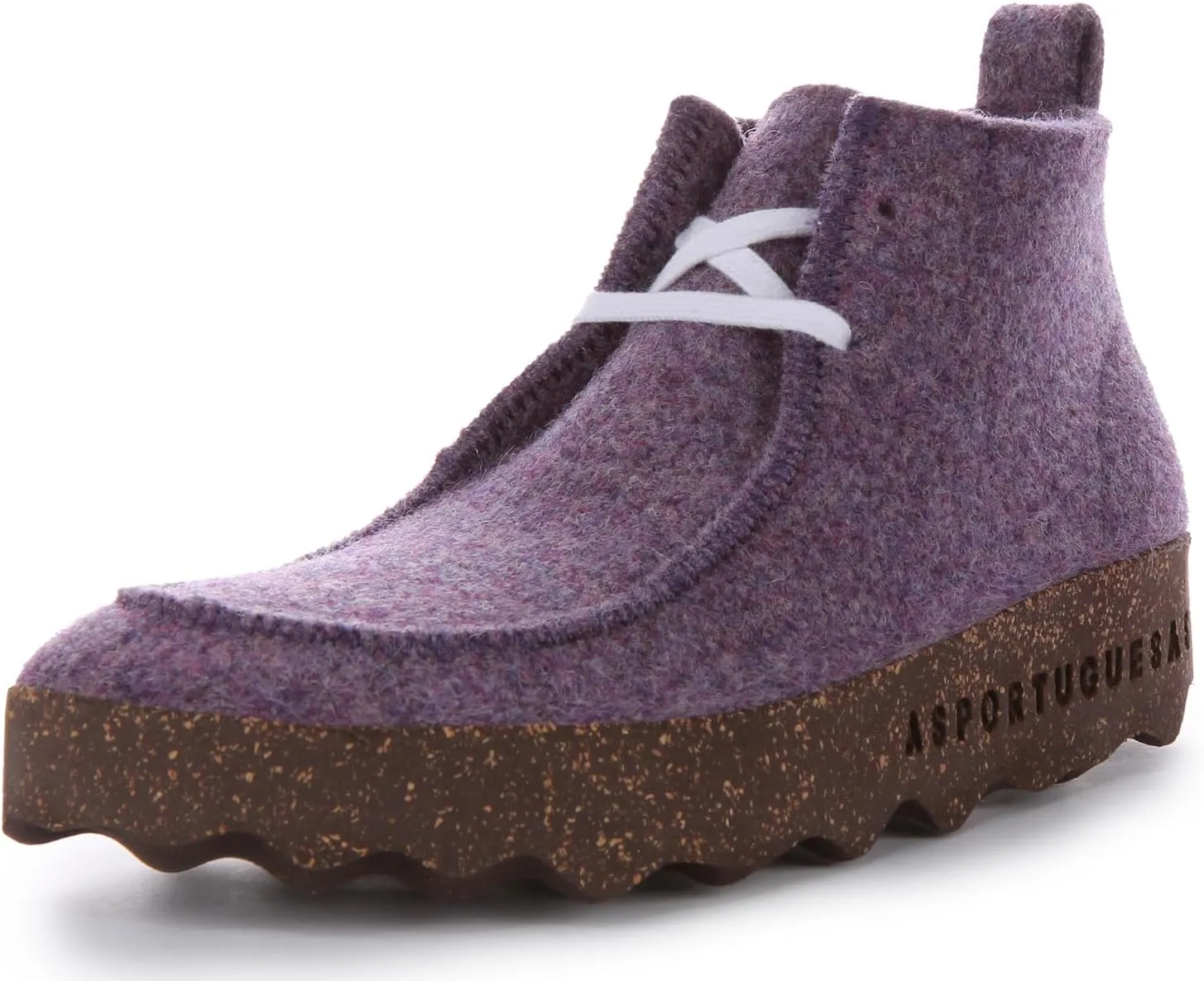 Cody Women's Felt Cork Sole Lace Up Ankle Boot