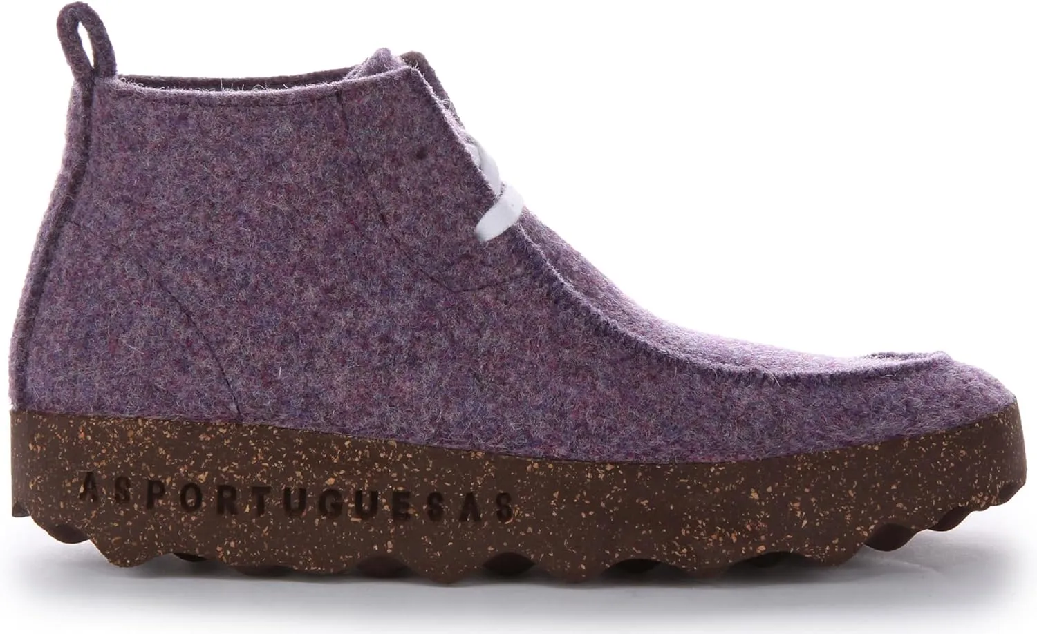 Cody Women's Felt Cork Sole Lace Up Ankle Boot