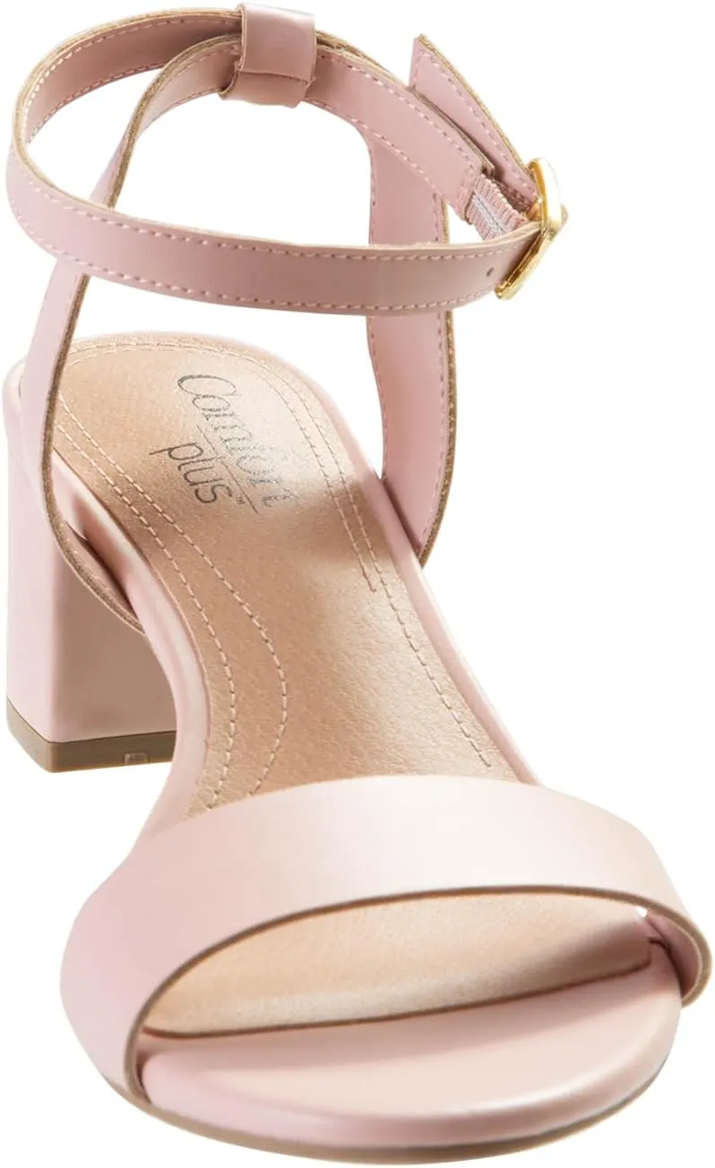Comfort Plus Women's Walsh Block Heel Dress Sandal