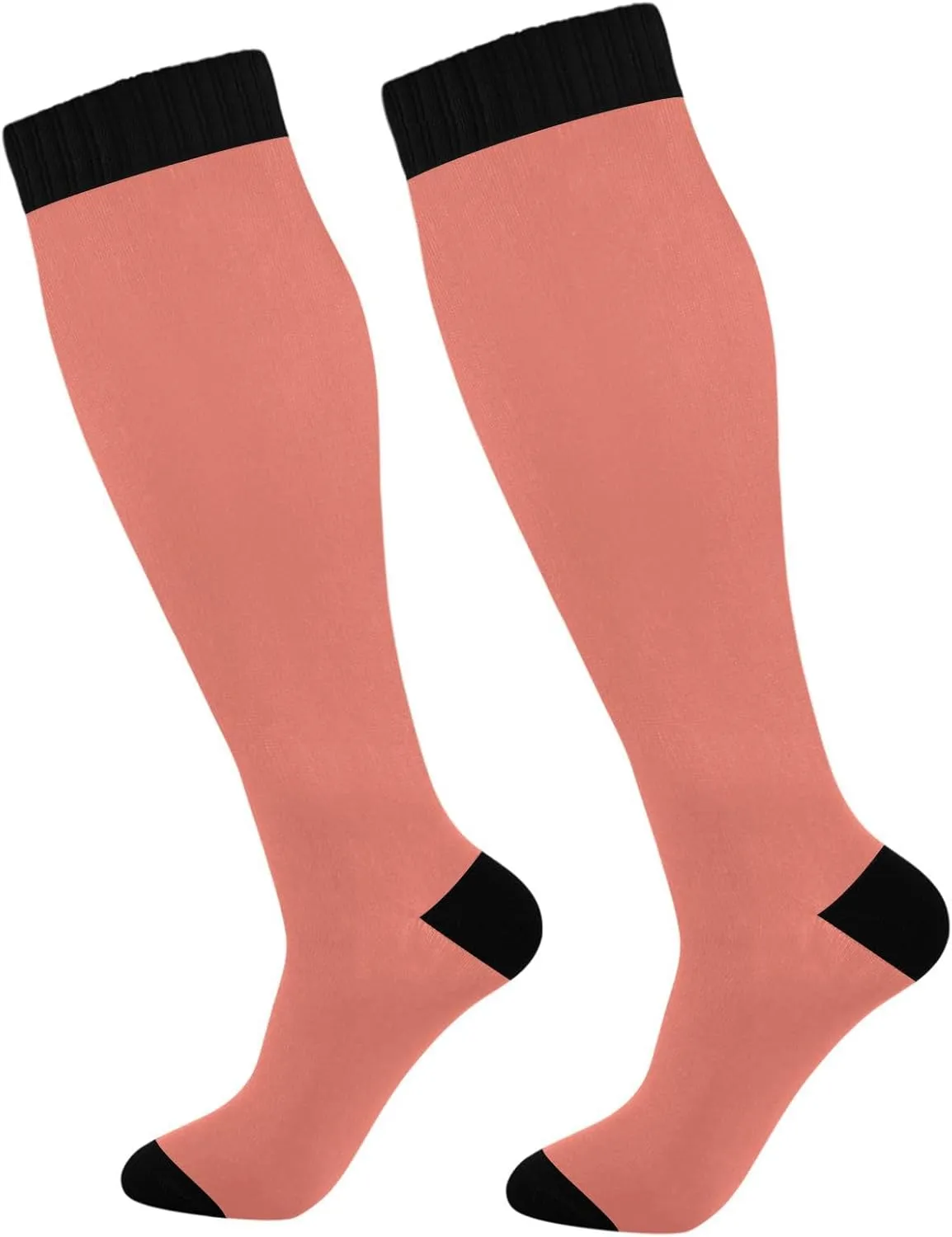 Compression Socks for Women Athletic Sport Knee High Socks Girl Long Boot Tights Running Baseball Stockings