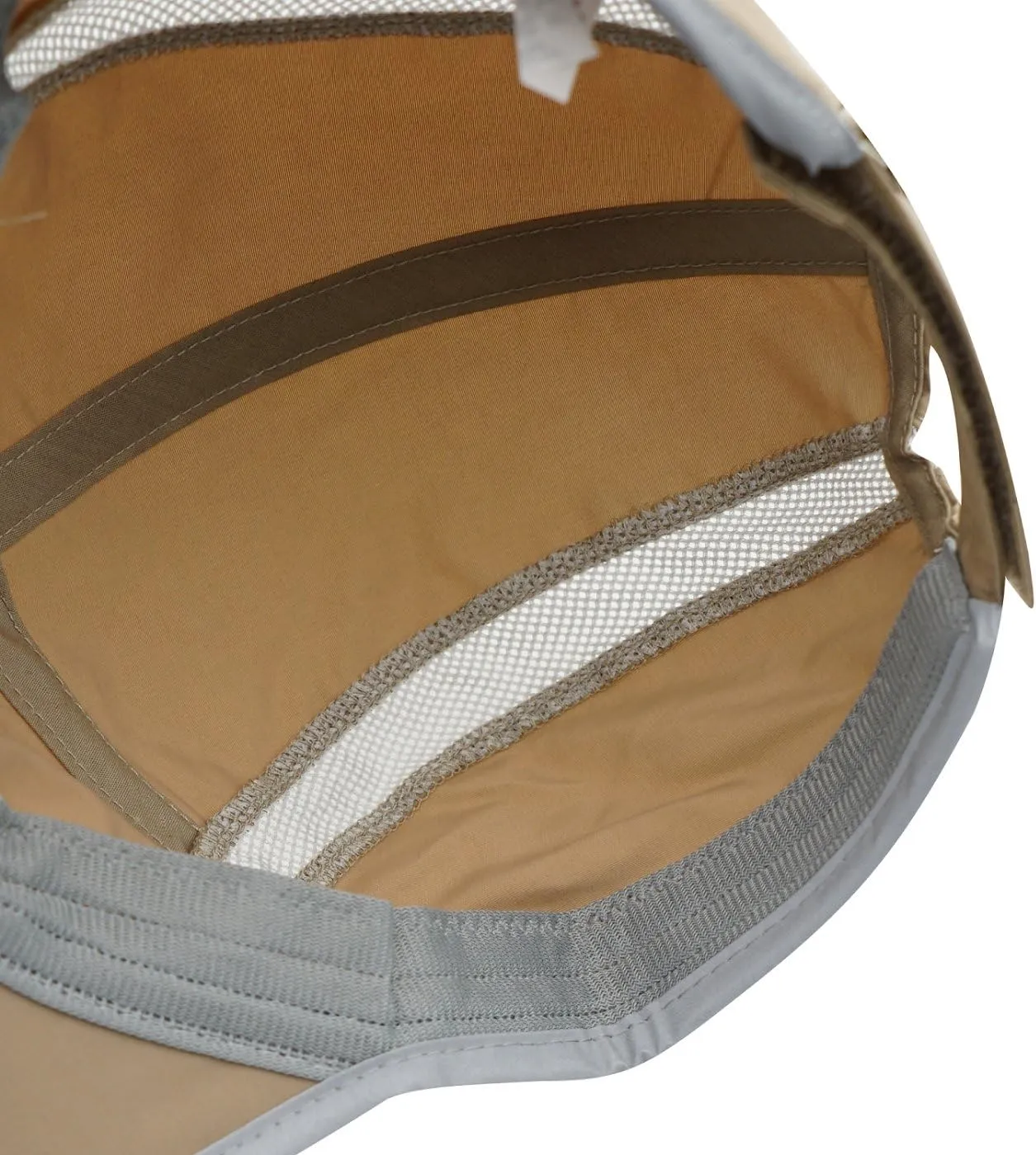 Connectyle Foldable Mesh Sports Cap with Reflective Stripe Breathable Sun Runner Cap