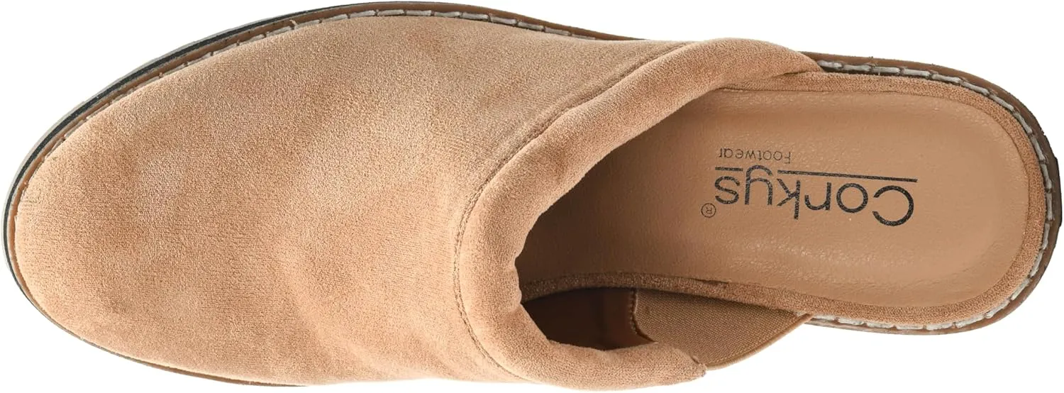Corkys Footwear Women's Skedaddle 2.25 Inch Heeled Mule