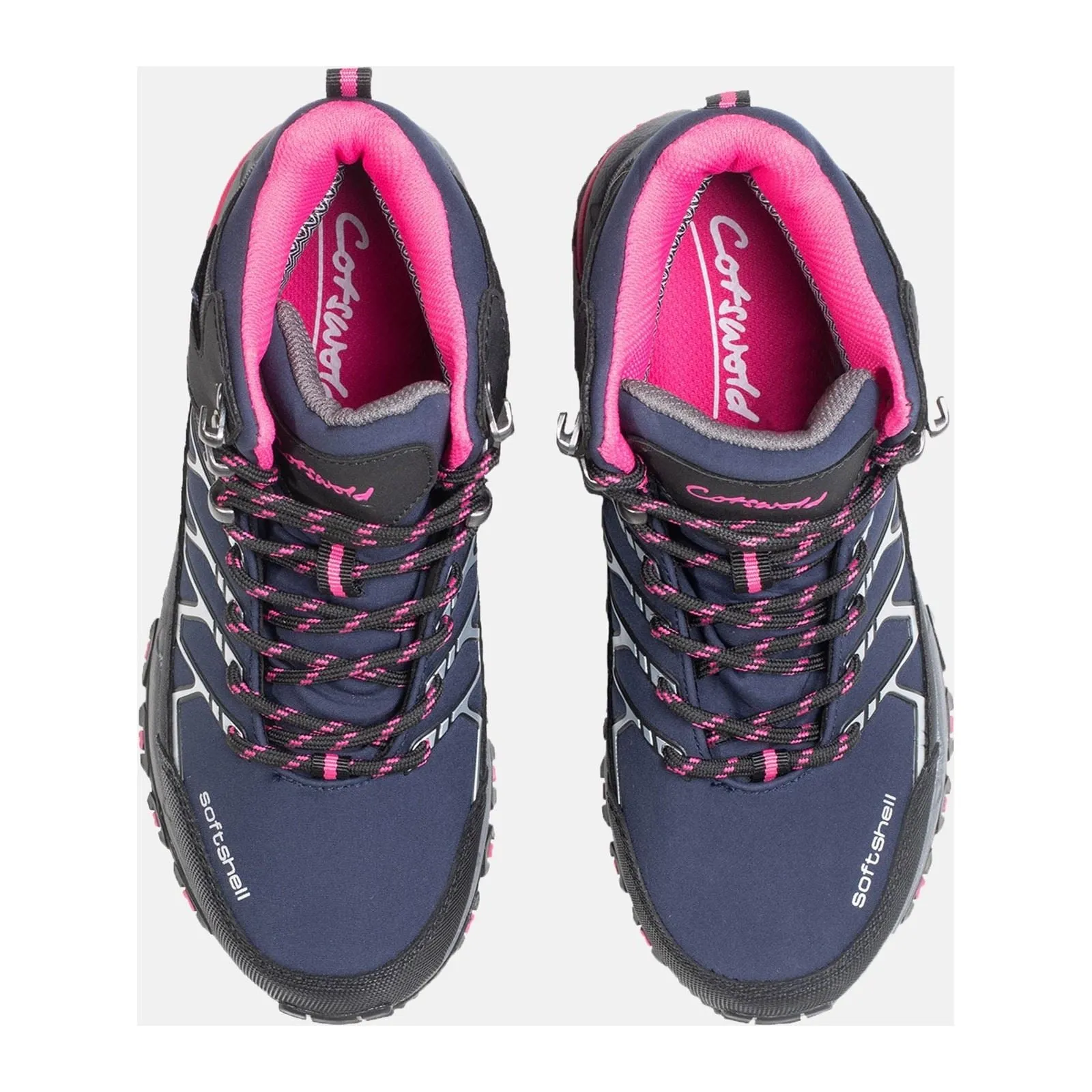 Cotswold Women's Abbeydale Mid Hiker in Navy/Black/Fuchsia