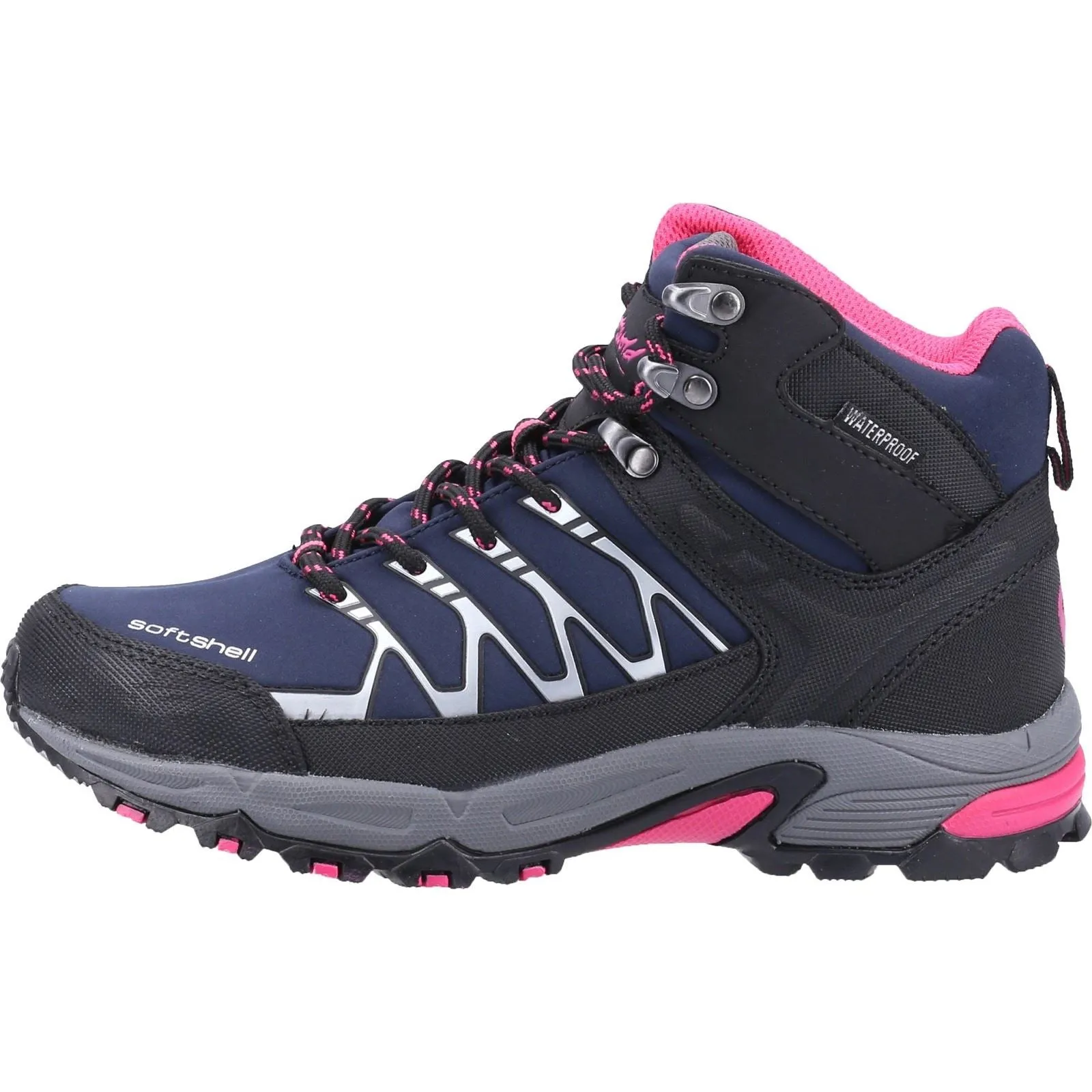 Cotswold Women's Abbeydale Mid Hiker in Navy/Black/Fuchsia